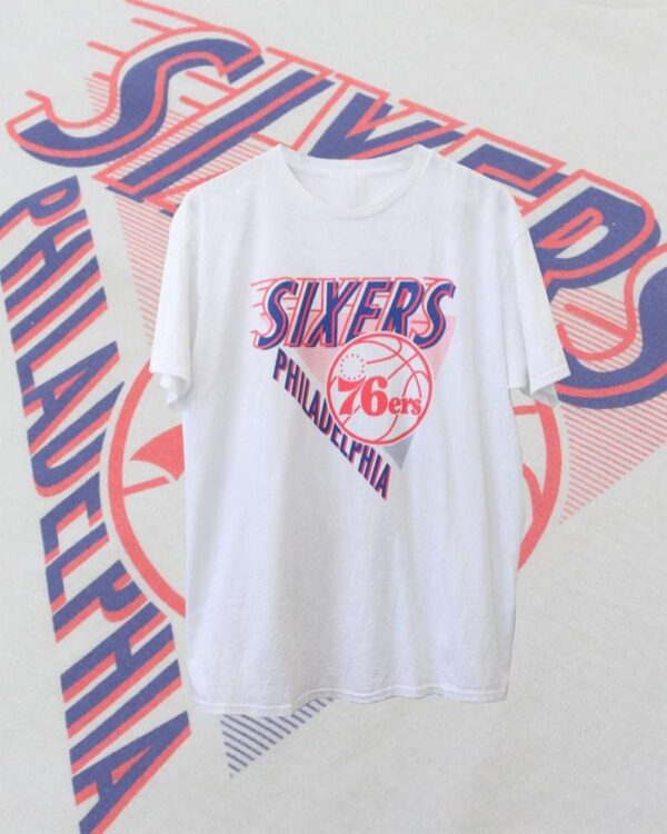 Philadelphia 76ers Sixers TimeOut Vintage T Shirt