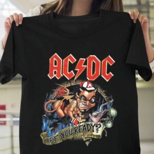 Rare Vintage ACDC Are You Ready T Shirt