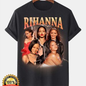 Rihanna Vintage 90s Hip Hop Rap Tour T Shirt