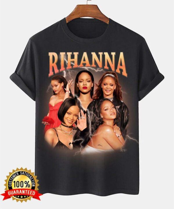 Rihanna Vintage 90s Hip Hop Rap Tour T Shirt