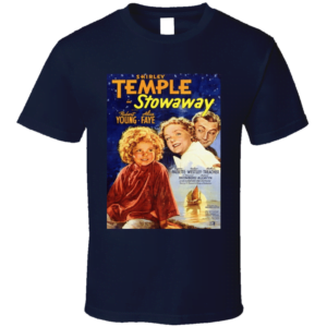 Shirley Temple Stowaway Vintage Movie Poster Classic T Shirt
