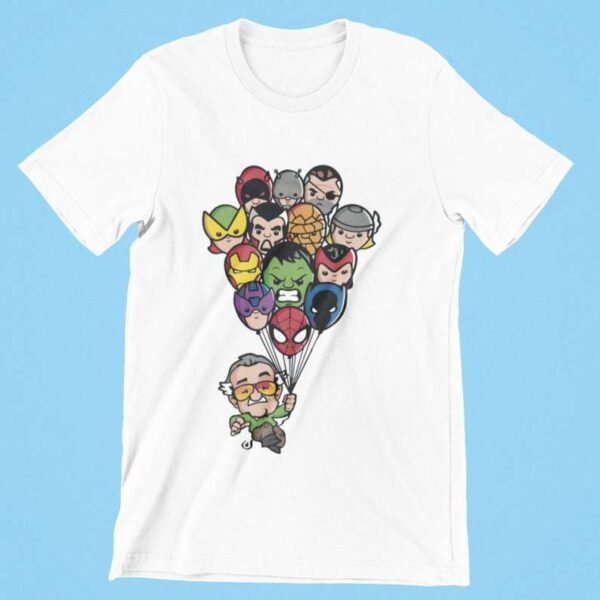 Stan Lee Comics Avengers Campus Classic T Shirt