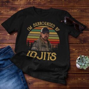 Supernatural Im Surrounded by Idjits Vintage Classic Unisex T Shirt