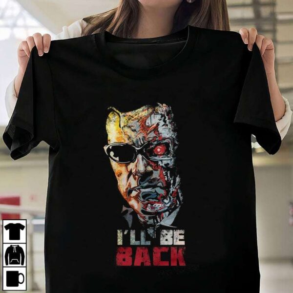 Terminator Ill Be Back Movie T Shirt