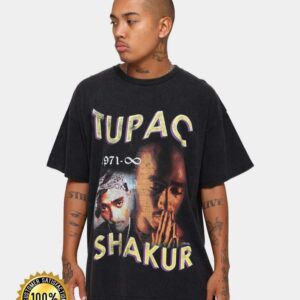 Tupac Goat Crew Vintage T Shirt