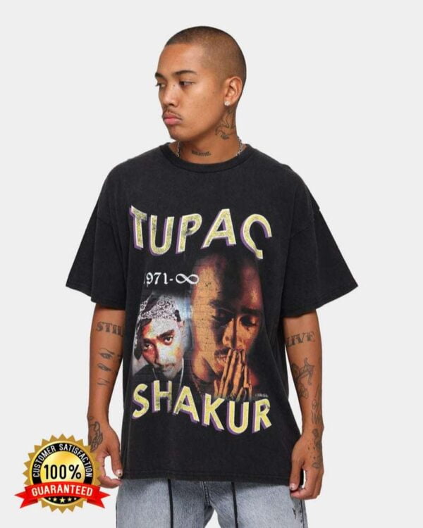 Tupac Goat Crew Vintage T Shirt