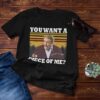 You Want A Piece Of Me Kramer Seinfeld Comedy TV Vintage Classic Unisex T Shirt