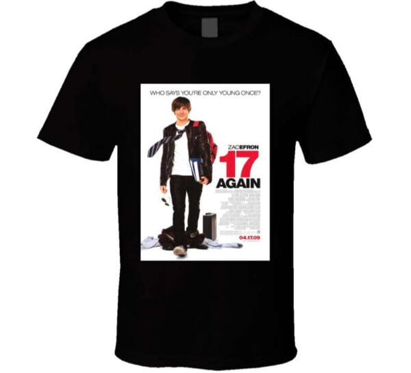 17 Again Zac Efron Matthew Perry T Shirt