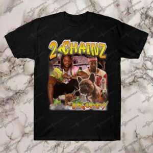 2 Chainz Trappy Vintage Retro Style Rap Hip Hop T Shirt