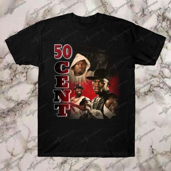 50 Cent Vintage Retro Style T Shirt
