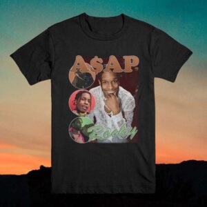 ASAP Rocky Vintage Retro Style Shirt
