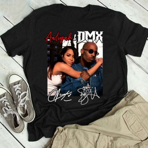 Aaliyah With DMX T Shirt