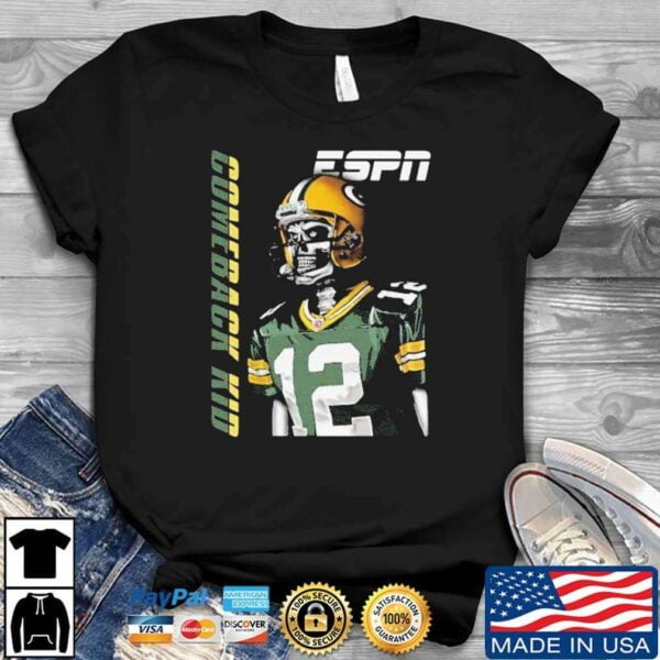 Aaron Rodgers Green Bay Packers Unisex T Shirt
