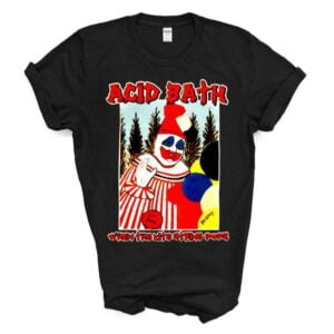 Acid Bath When The Kite String Pops American Sludge Metal Band T Shirt
