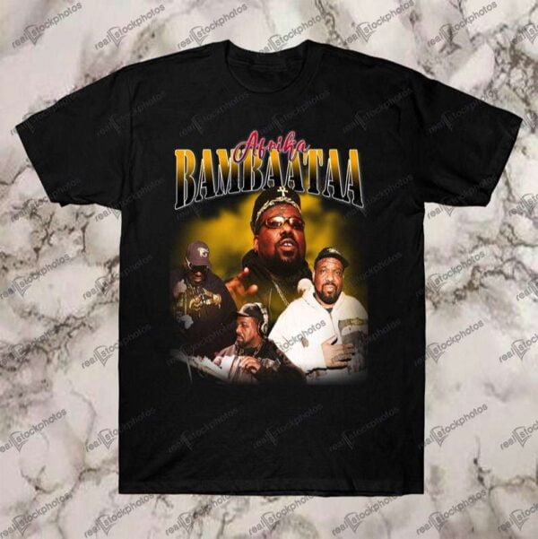 Afrika Bambaataa Hip Hop RnB Vintage T Shirt