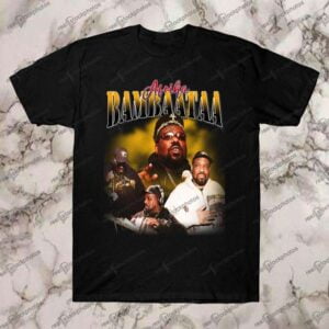 Afrika Bambaataa Vintage Retro Style Rap 90s T Shirt