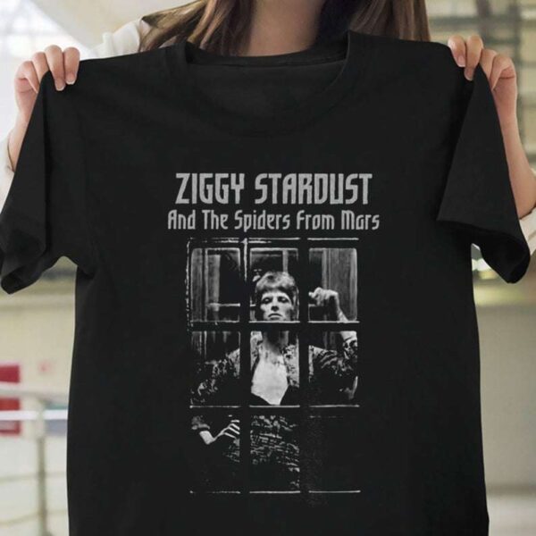 Amplified David Bowie Ziggy Stardust Spiders From Mars T Shirt