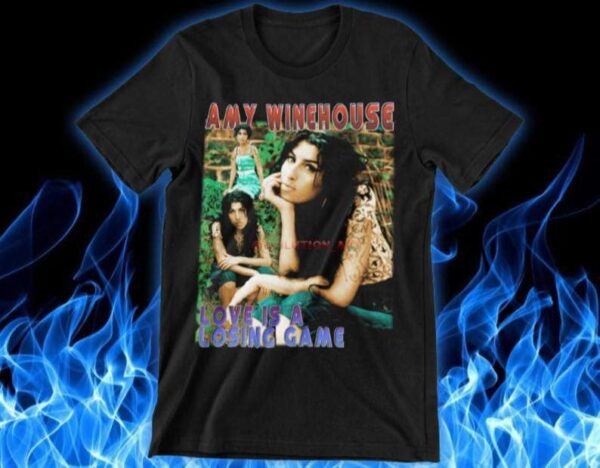 Amy Winehouse Vintage 90s Style Unisex T Shirt