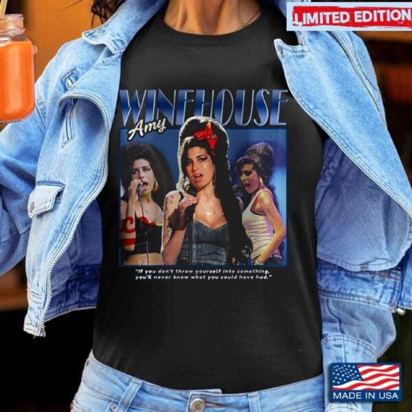 Amy Winehouse Vintage Unisex T Shirt