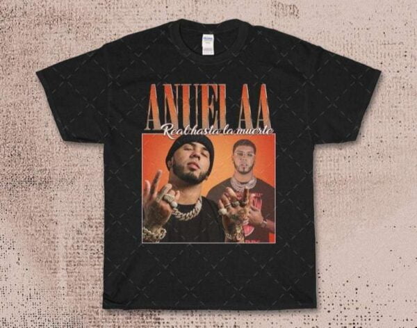 Anuel Aa Rap Vintage T shirt