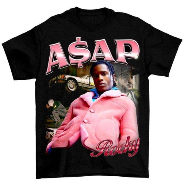 Asap Rocky Retro Vintage Bootleg T Shirt