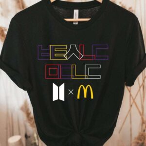 BTS X McDonalds T Shirt