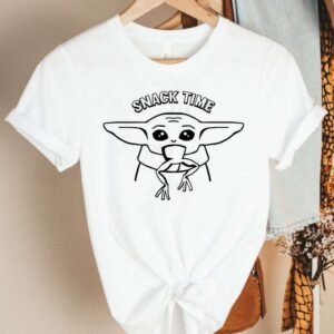 Baby Yoda Eating Kermit T Shirt