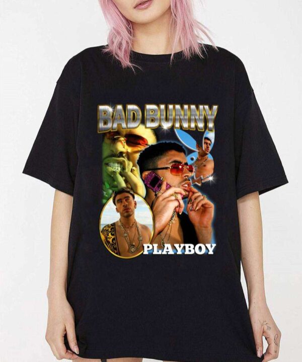 Bad Bunny Playboy Vintage Shirt