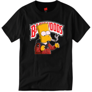 Bart Simpson Smoking T Shirt