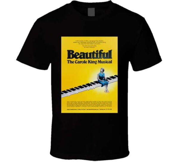Beautiful The Carole King Story Broadway T Shirt