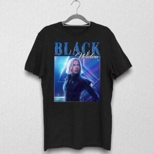 Black Widow T Shirt Superhero Marvel