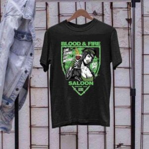 Blood Fire Saloon Type O Negative T Shirt 1