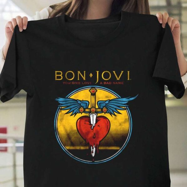 Bon Jovi You Give Love a Bad Name Unisex T Shirt