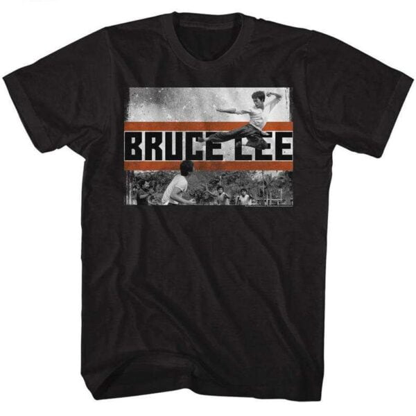 Bruce Lee Fly Kick T Shirt