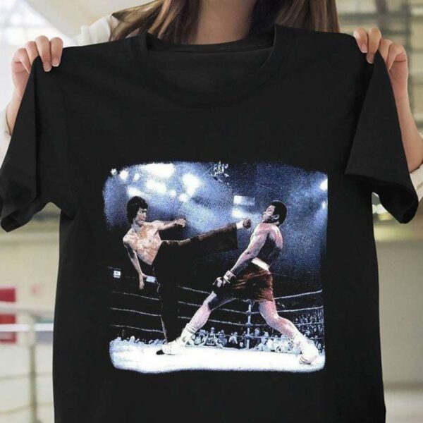 Bruce Lee VS Muhammad Ali Boxing Legend T Shirt