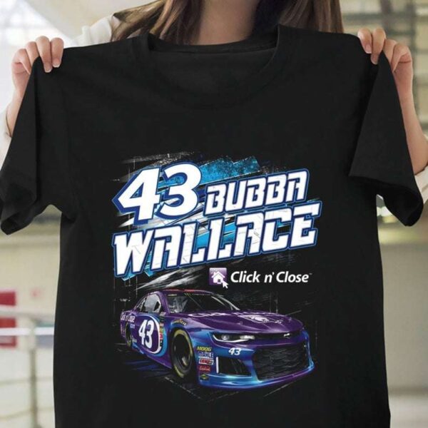 Bubba Wallace 23 Click n Close 2021 T Shirt