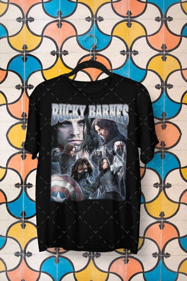 Bucky Barnes Winter Soldier Sebastian Stan T Shirt