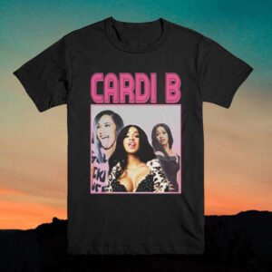Cardi B Bottzilla Vintage Style T Shirt