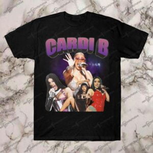 Cardi B Vintage Retro Style T Shirt