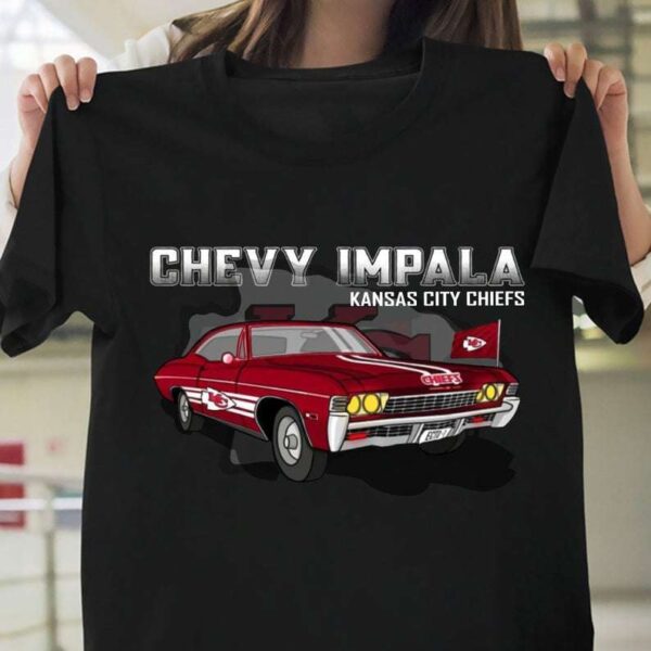 Chevy Impala Kansas City Chiefs T Shirt