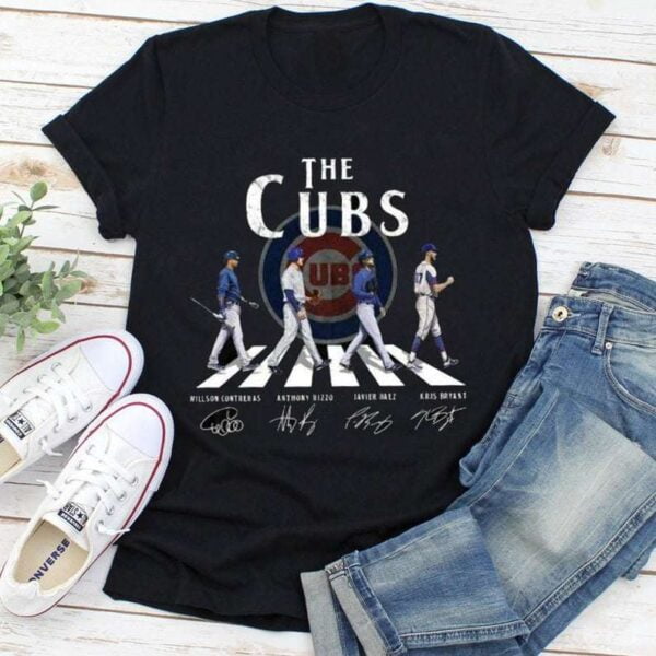 Chicago Cubs Signatures T Shirt