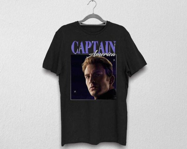 Chris Evans Marvel Captain America T Shirt