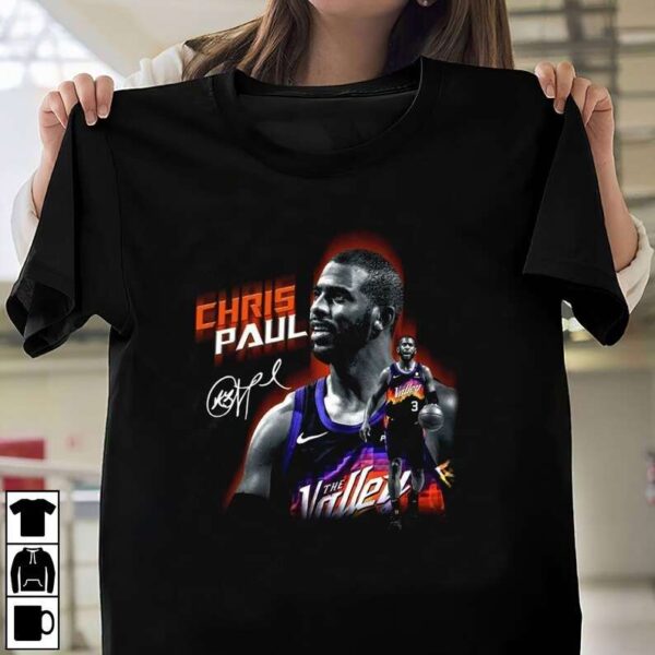 Chris Paul The Valley Phoenix Suns Signature T Shirt