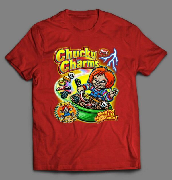 Chucky Charms Horror Movie T Shirt
