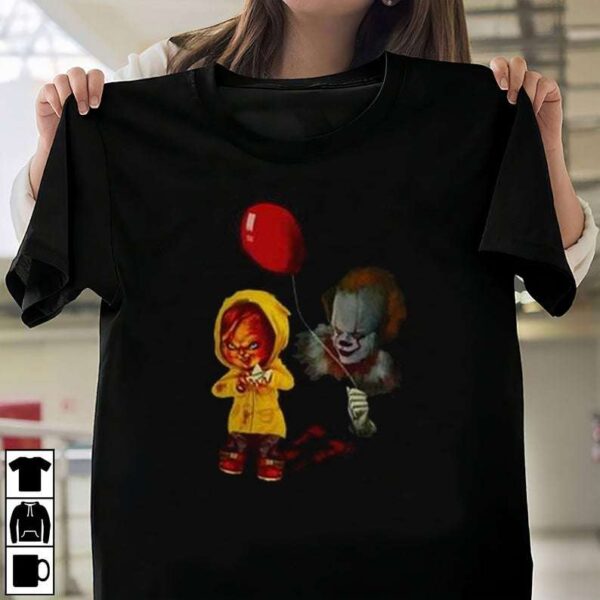 Chucky Doll and IT T Shirt