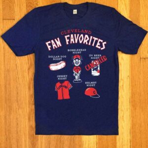 Cleveland Indians Cleveland Guardians Baseball Game T shirt