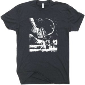 Cosmic Cowboy T Shirt Alien Outlaw