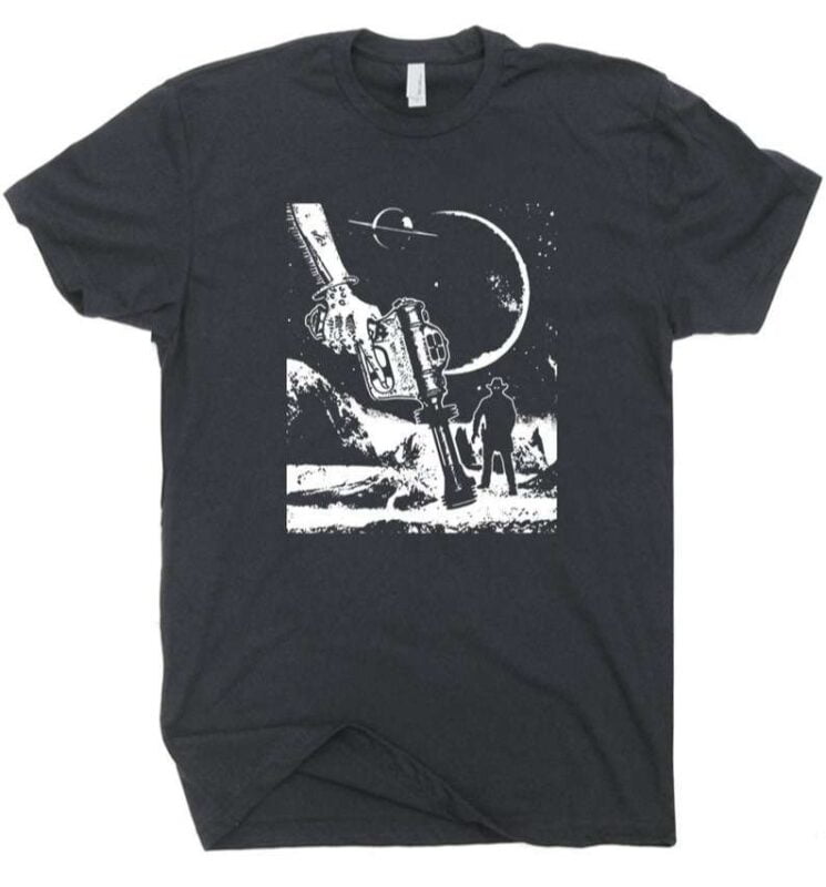 cosmic black t shirt