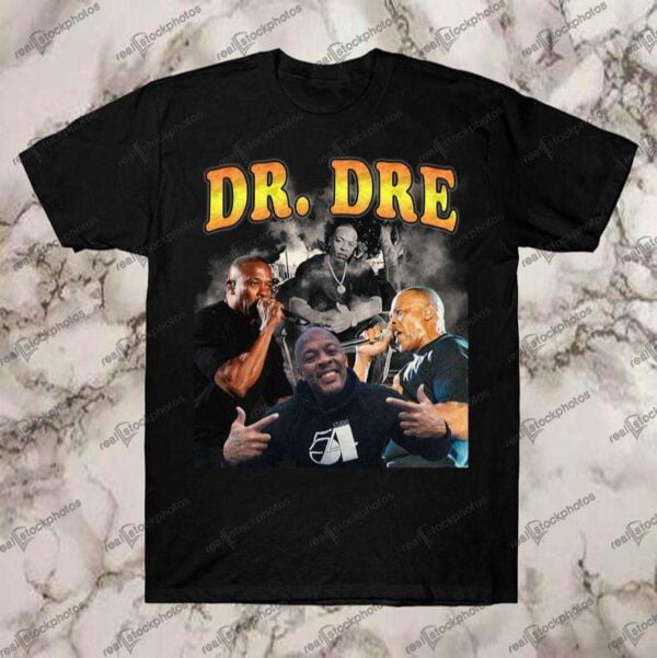 DR Dre Vintage Retro Style Rap 90s T Shirt