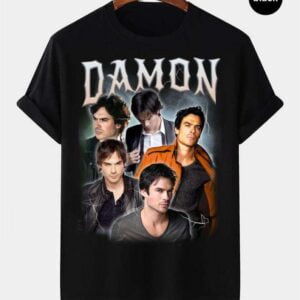 Damon Salvatore Vintage Retro T Shirt